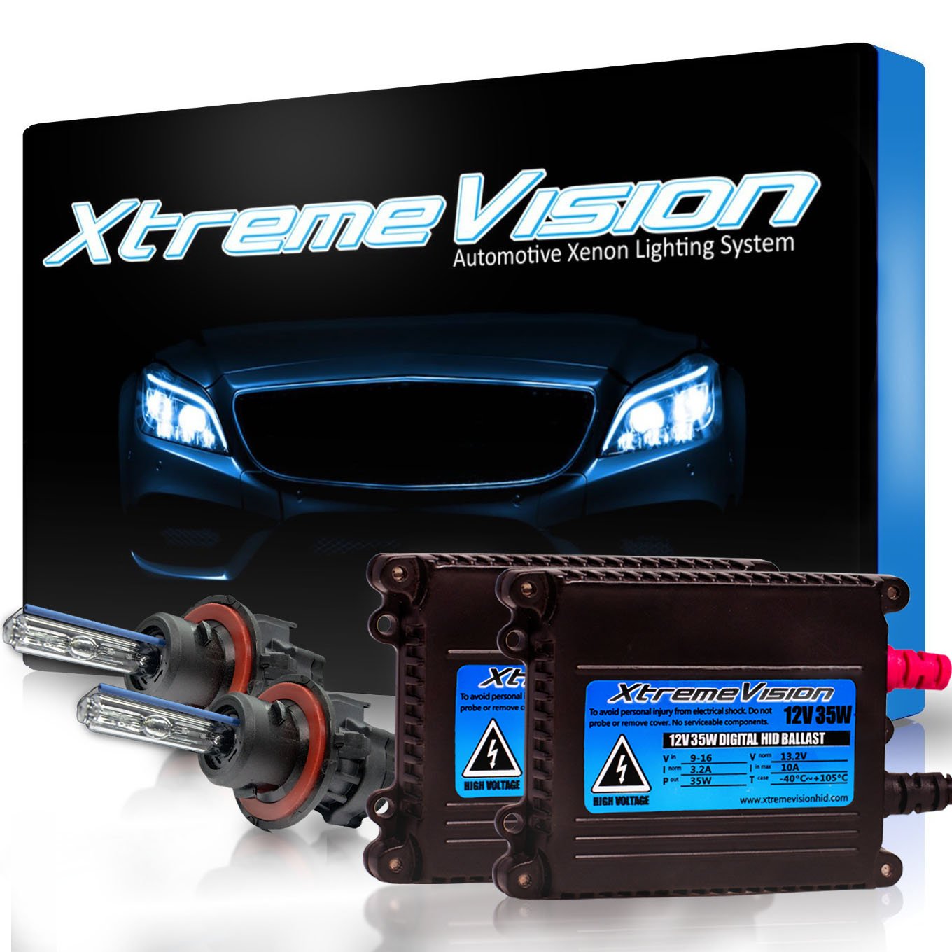 XtremeVision Xenon Light 35W Slim HID Kit H1 H4 H7 H11 9006 9005 9007 880 5202 - Picture 46 of 50