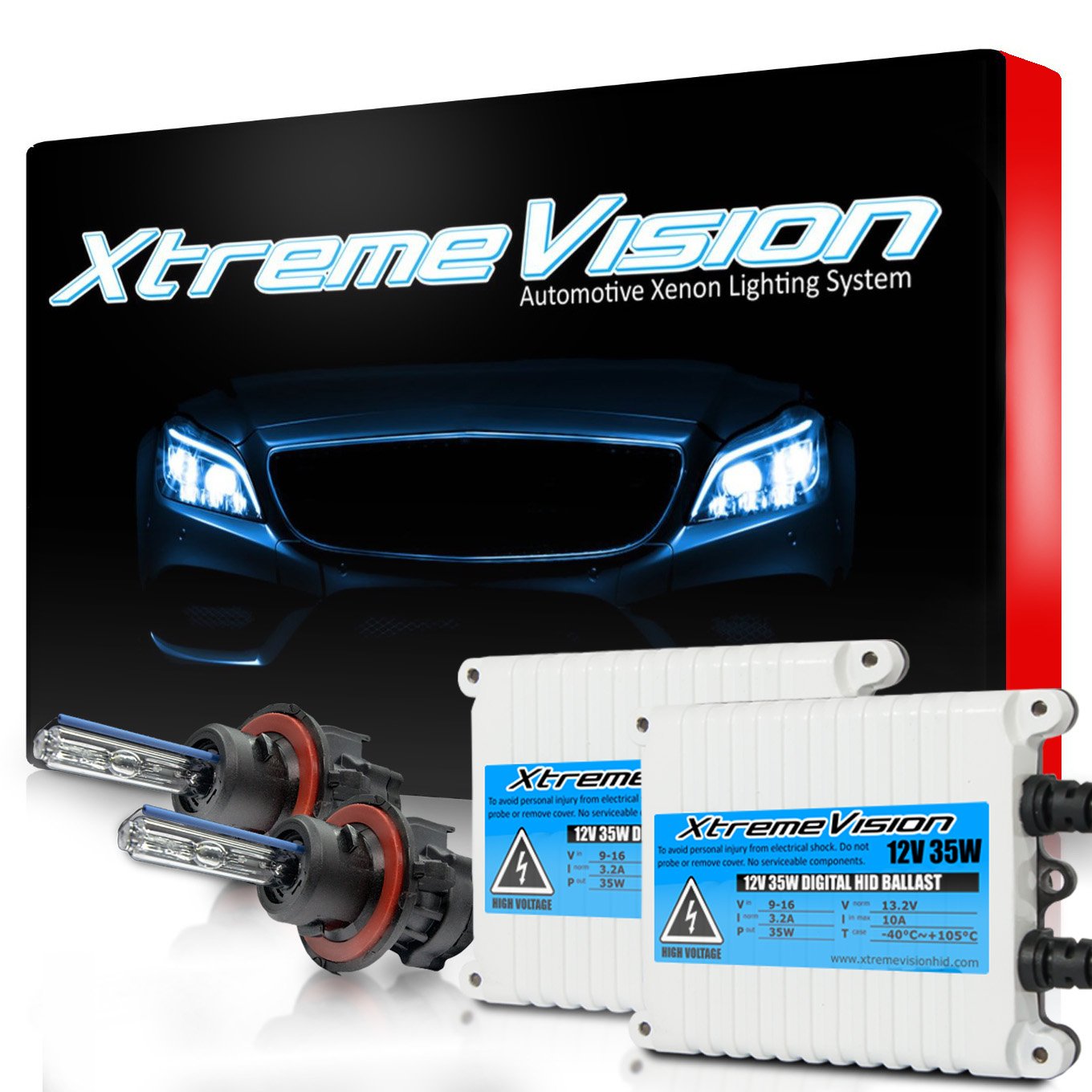 XtremeVision 35W AC Xenon HID KIT H11 Headlight BALLAST+2 BULBS Conversion Light - Picture 23 of 25