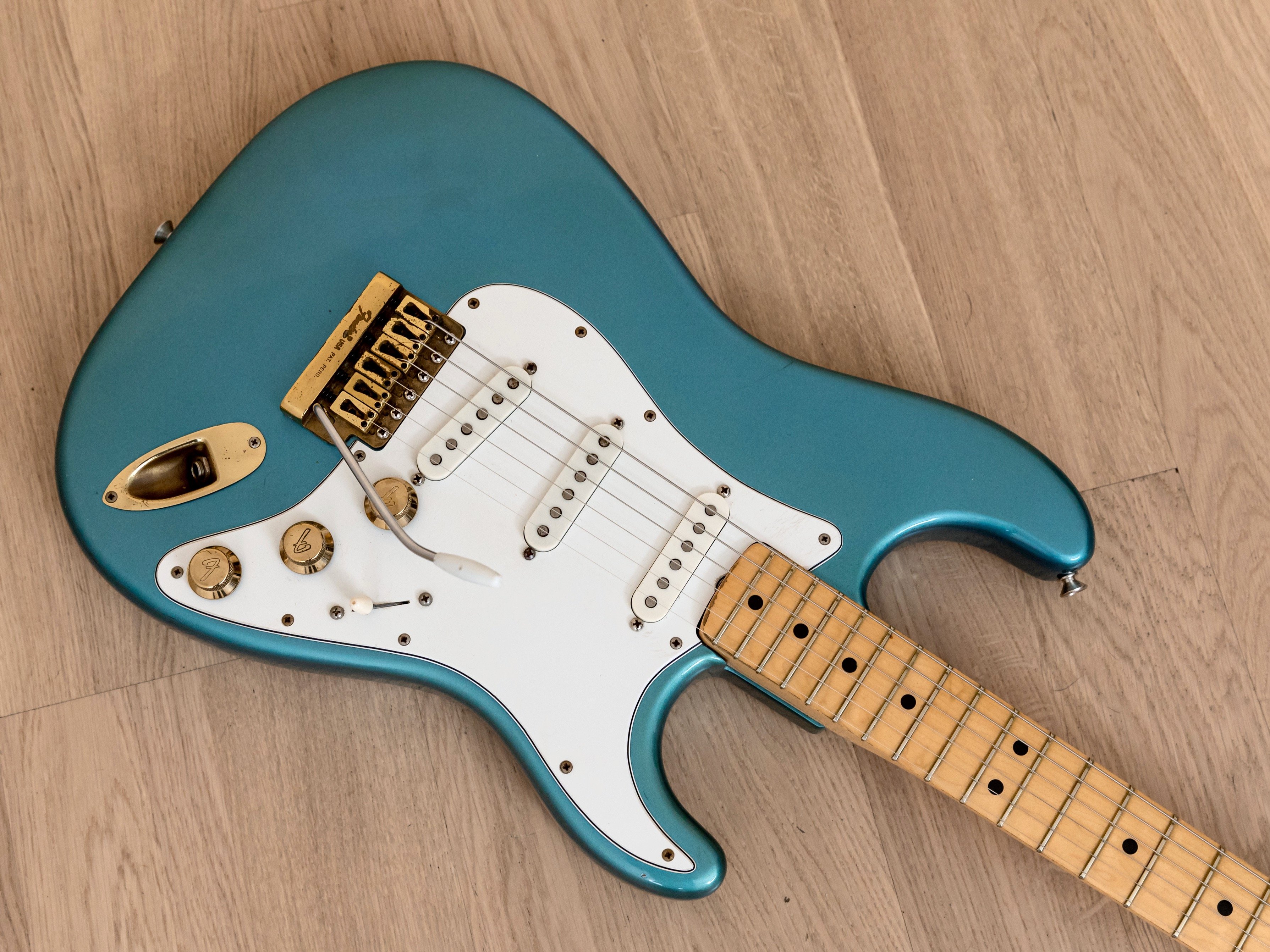 Precursor Dormitory prejudice 1980 Fender The Strat Dan Smith Stratocaster Lake Placid Blue, Gold  Hardware | eBay