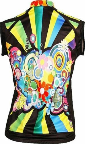 Jersey de ciclismo Flower Power para mujer sin mangas (S, M, L, XL, 2XL) - Imagen 7 de 8