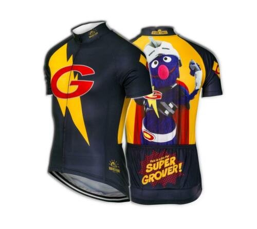 Brainstorm Gear Sesame Street Women's Super Grover Cycling Jersey 