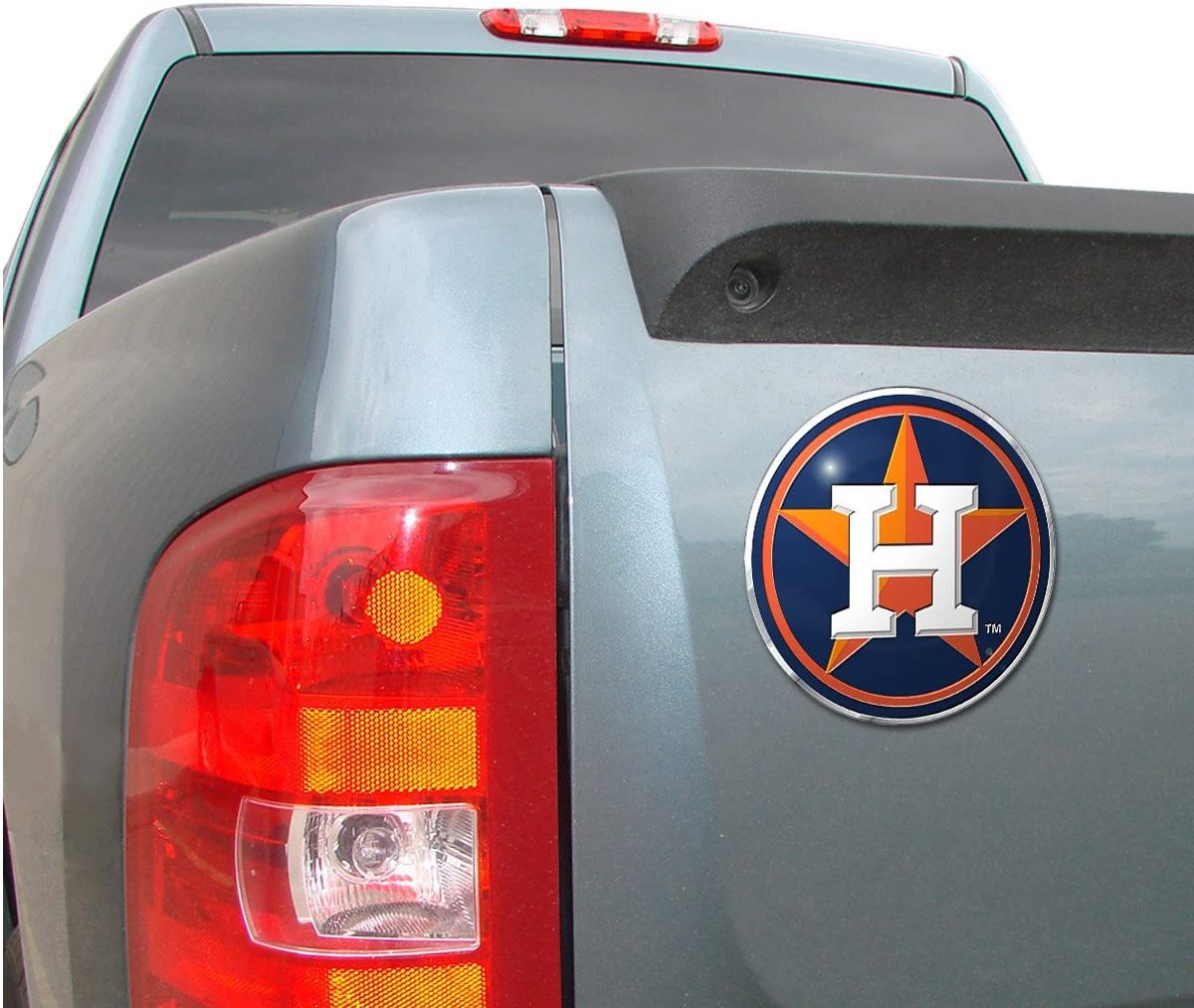 MLB Houston Astros Auto Emblem - Chrome