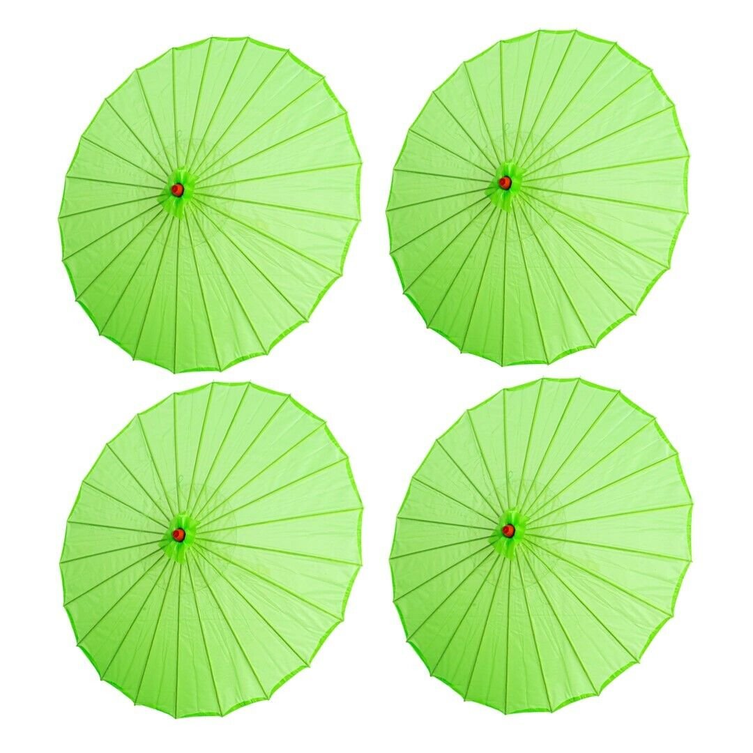 THY COLLECTIBLES Set of 4 Kid's Size 22" Japanese Chinese Umbrella Parasols - Picture 15 of 22