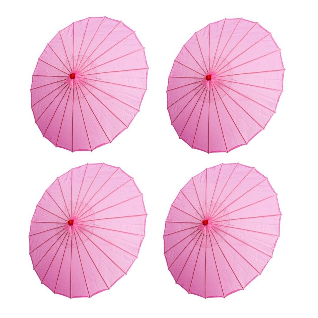 THY COLLECTIBLES Set of 4 Kid's Size 22" Japanese Chinese Umbrella Parasols - Picture 19 of 22