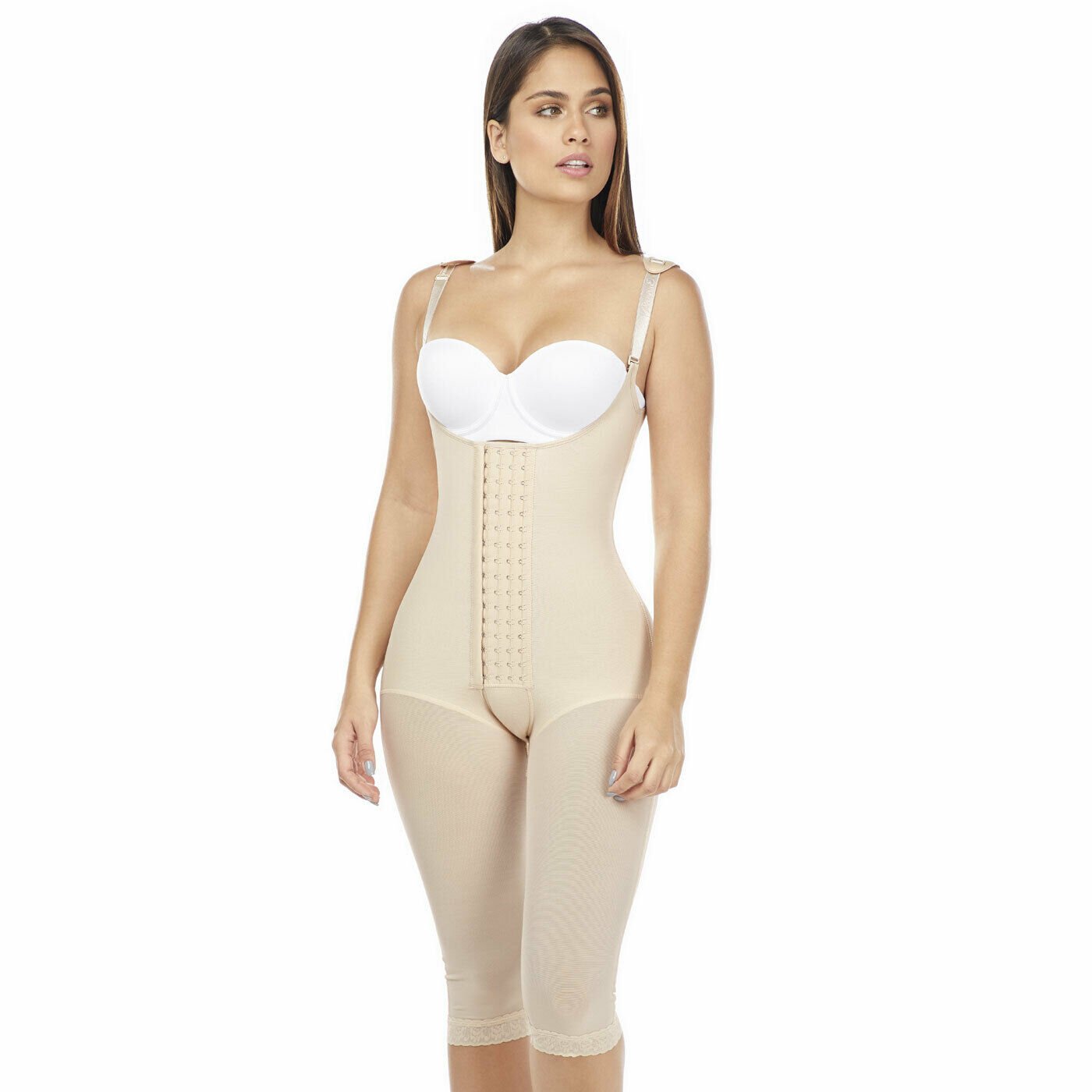 Post Surgery Girdle Full Body Shaper with Sleeves Fajas Colombianas Salome 0525 