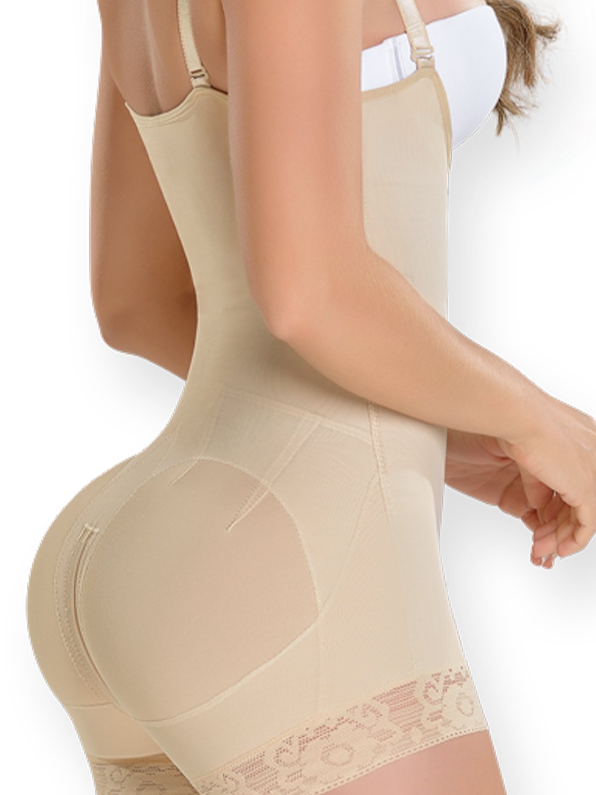 Fajas Colombianas Levanta Gluteo Tummy Control Shapewear Bodysuit MYD 0047