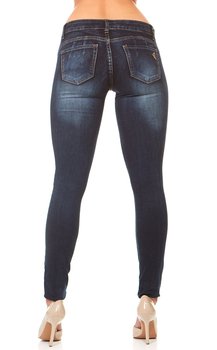VIP Jeans for women Skinny Slim Fit Butt Lift Stretchy ankle Acid Washed