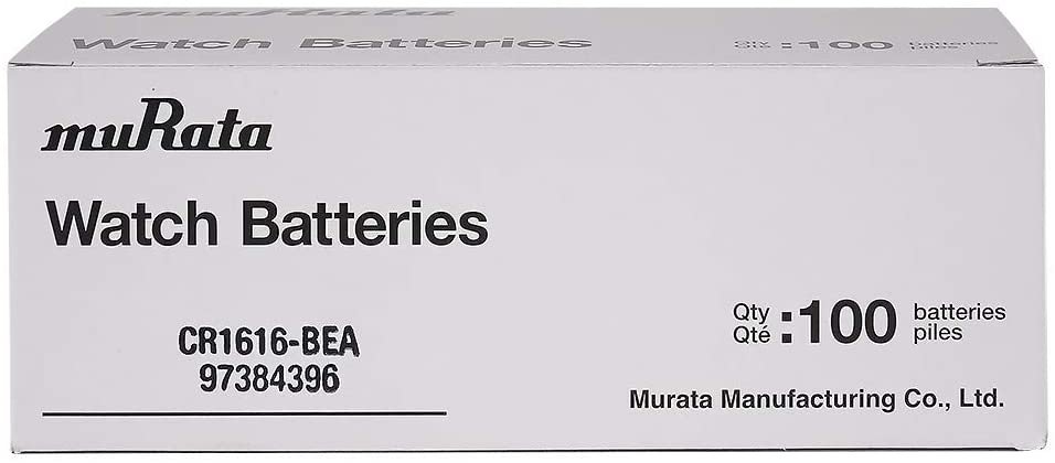 Murata CR1616 Battery DL1616 ECR1616 3V Lithium Coin Cell - Picture 6 of 13