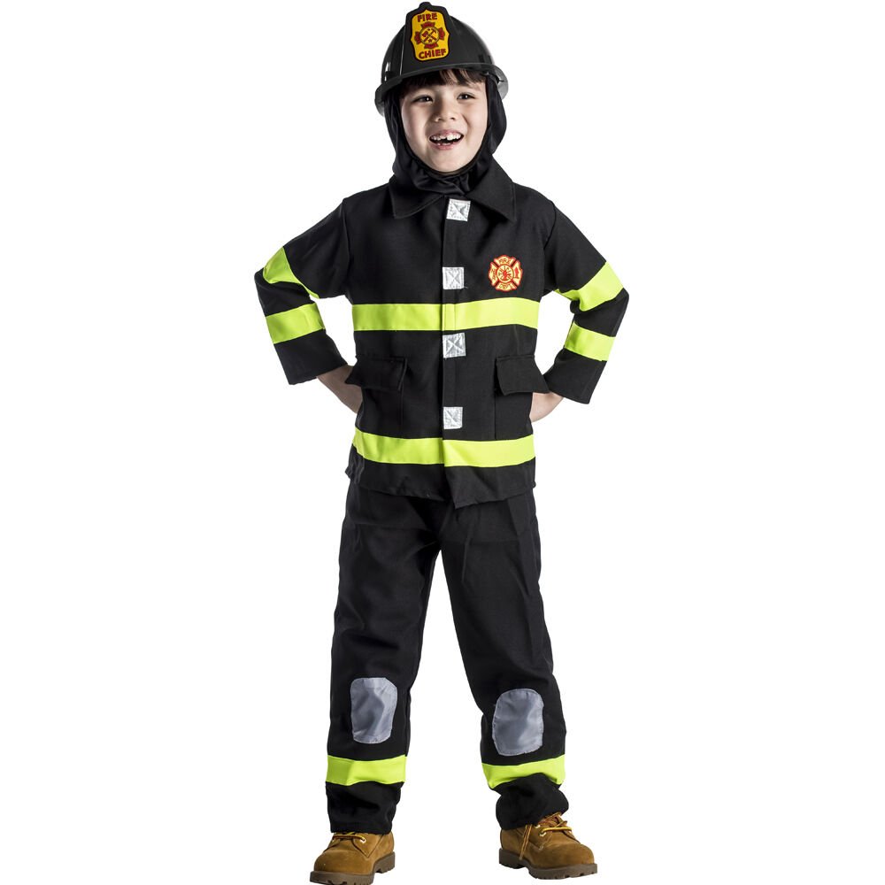 Disfraz de bombero para niñas y niños - Bombero Vestido por Dress Up  America | eBay