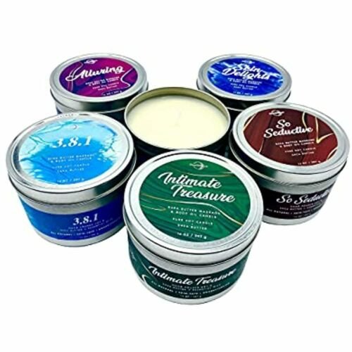 Shea Butter + Soy Massage & Body Oil Candle - 14 oz