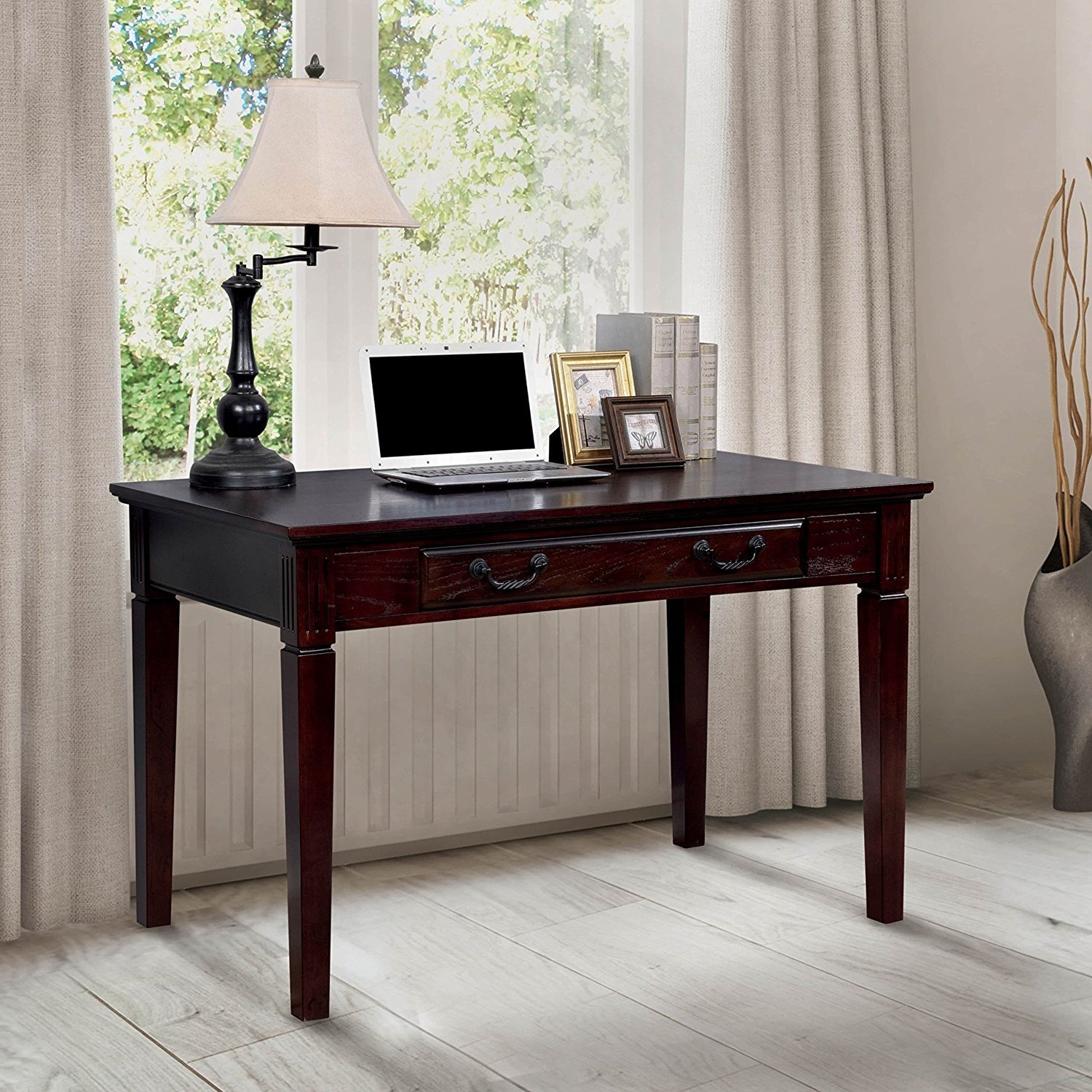 Furniture Of America Devon Traditional Dark Walnut Writing Desk Furniture Of America Devon Traditional Dark Walnut Writing Desk
