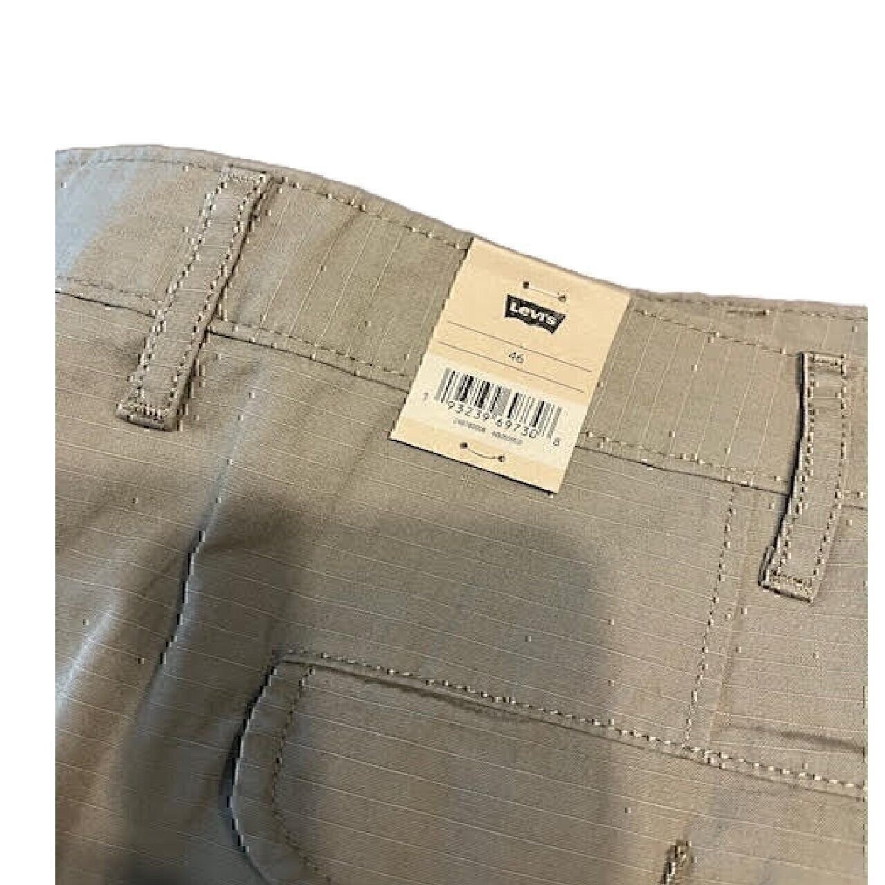 Levi's Short Cargo pour Homme Carrier Véritable Chino-Ripstop, 46 Grande Taille - Photo 4/5