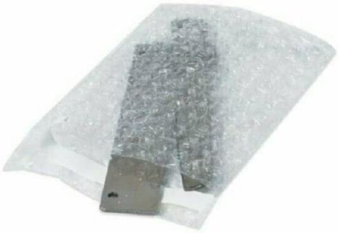 100 - 8x11.5 Bubble Out Pouches Bags Wrap Cushioning Self Seal Clear 8