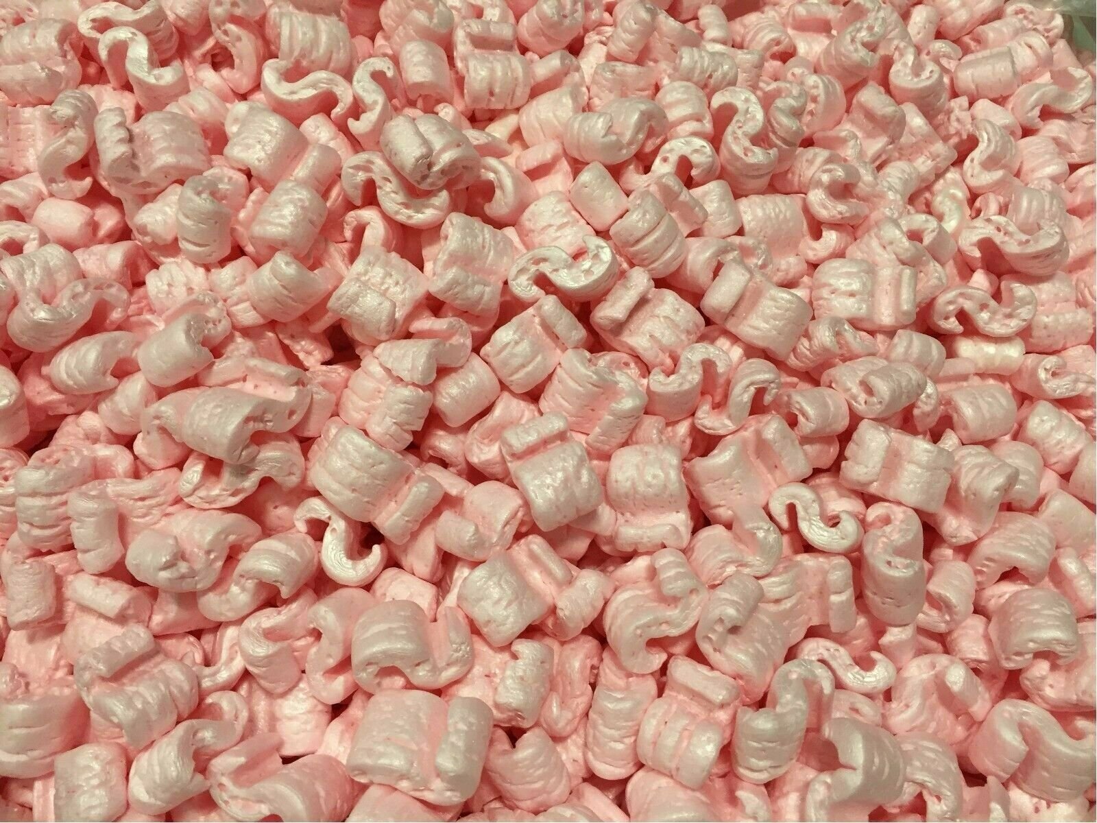 Packing Peanuts Shipping Anti Static Loose Fill 150 Gallons 20 Cubic Feet Pink