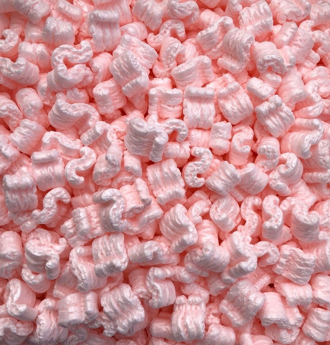 Packing Peanuts Shipping Anti Static Loose Fill 30 Gallons 4 Cubic Feet Pink