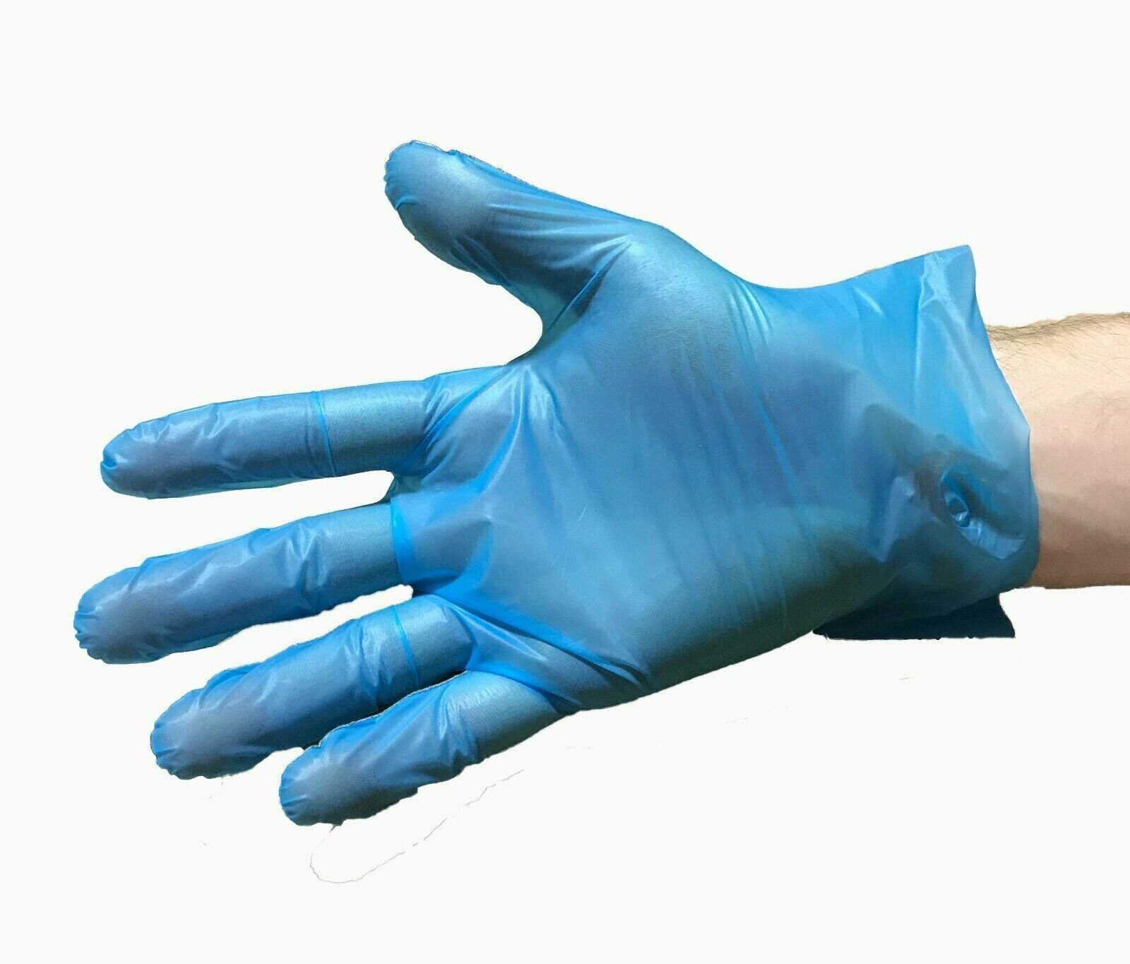 100 Powder Free Gloves Vinal Foodservice Grade (Non Latex Nitrile Exam) XL