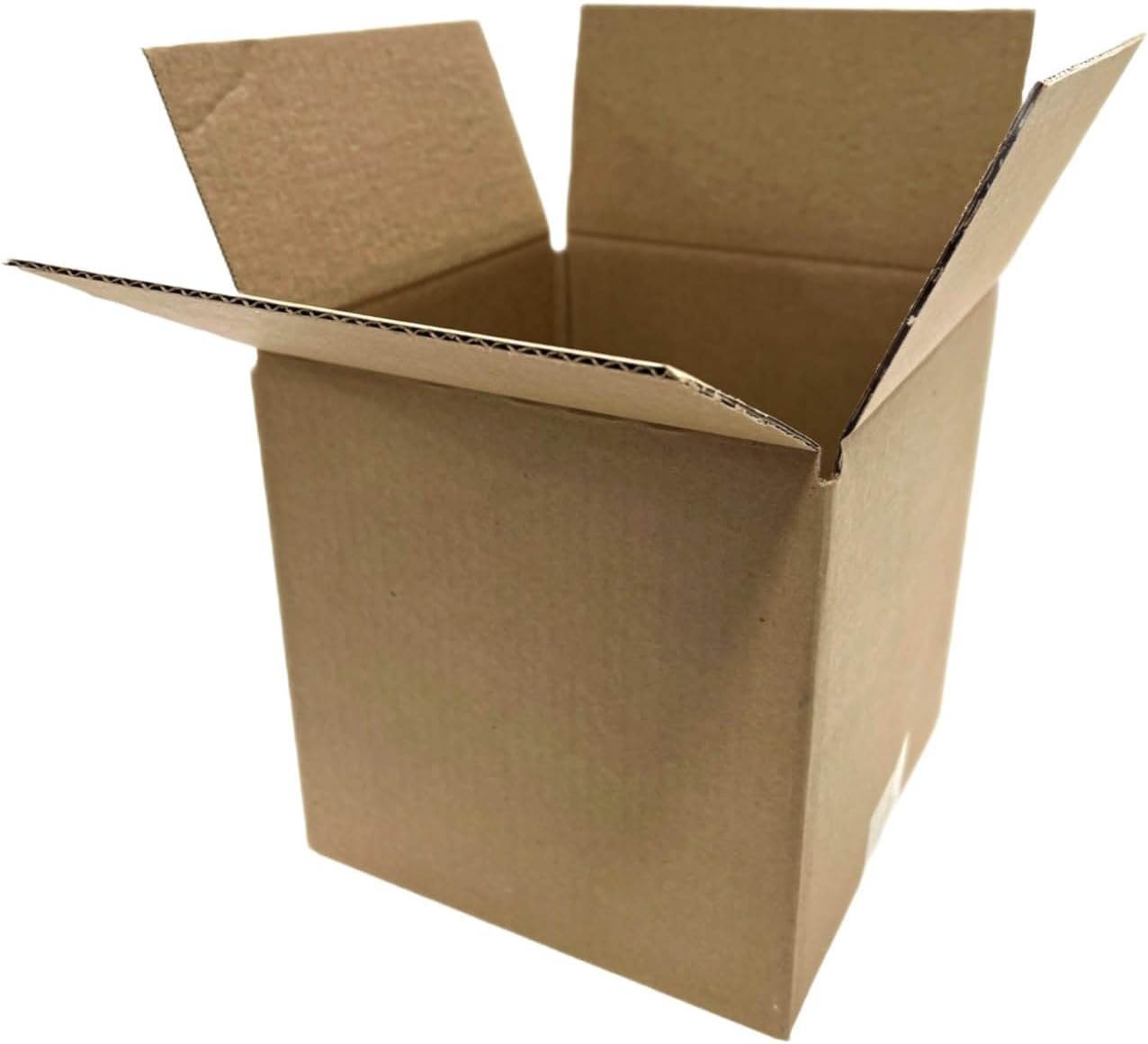 50 6x6x6 Cardboard Paper Boxes Mailing Packing Shipping Box Corrugated