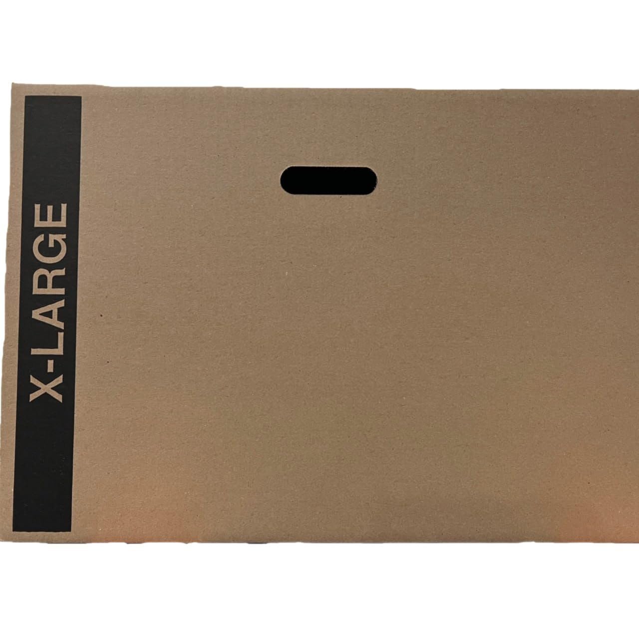 50 - Pack X-Large Cardboard Moving Boxes 23x23x16 32 ECT With Handles