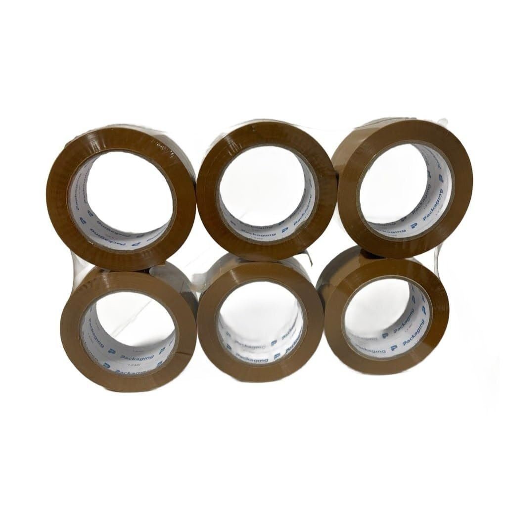supplyhut 72 Rolls Shipping Packaging Box Packing Sealing Tape 2 mil 2