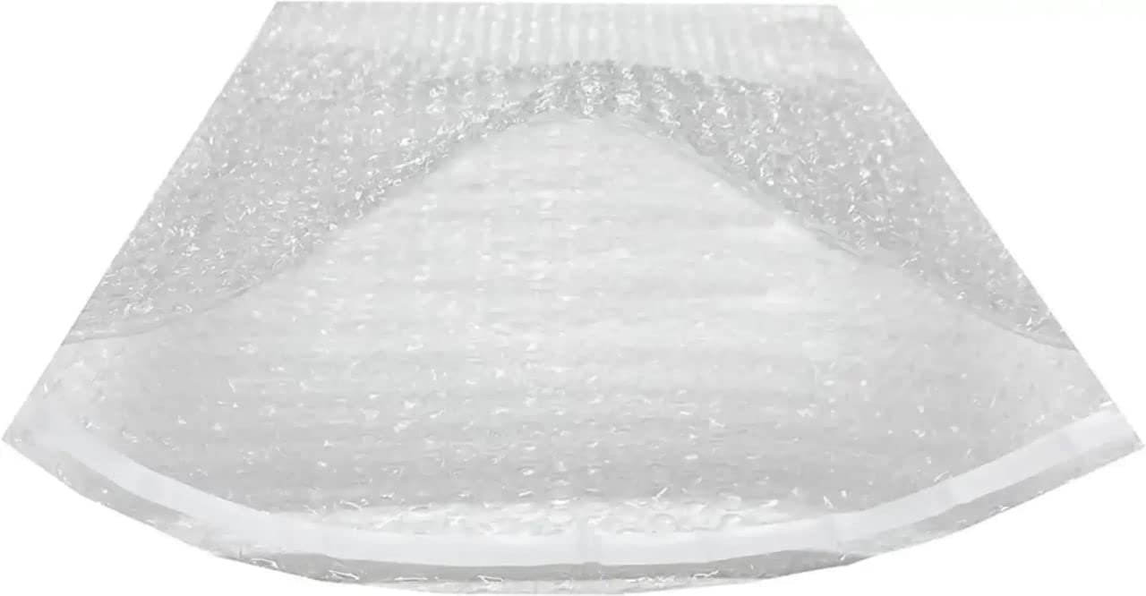 100 - 4x7.5 Bubble Out Pouches Bags Wrap Cushioning Self Seal Clear 4