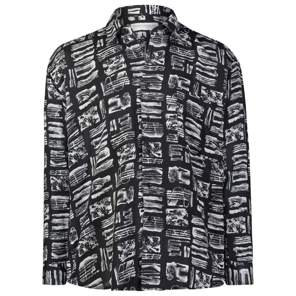 Gentlemens Collection Light-Weight Batik Modern Design Long-Sleeve- Tropical... - Picture 17 of 25