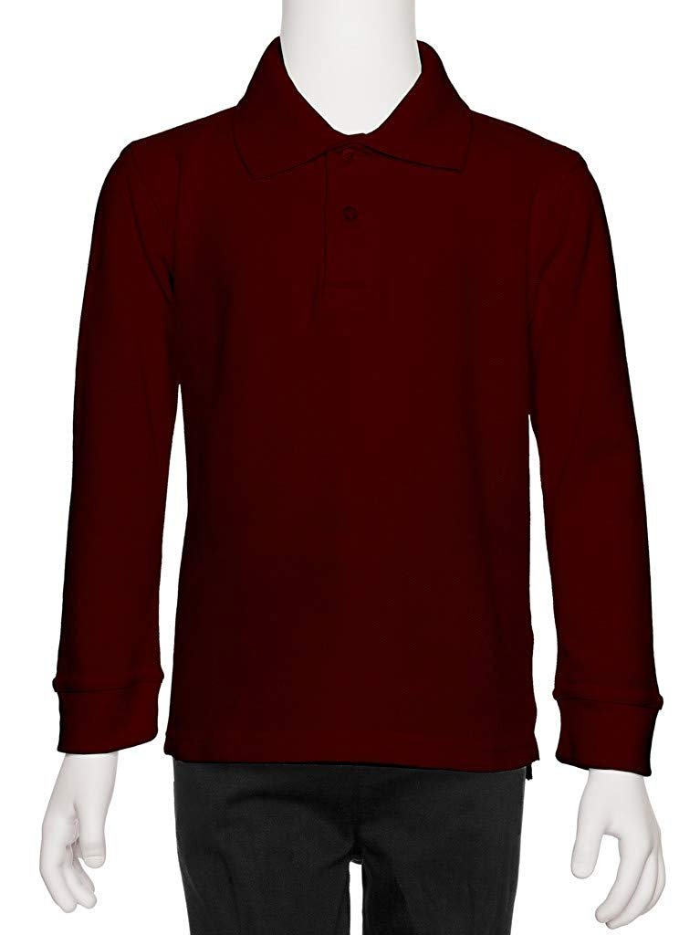Camisa polo para niños manga larga piqué de AKA - Imagen 14 de 29