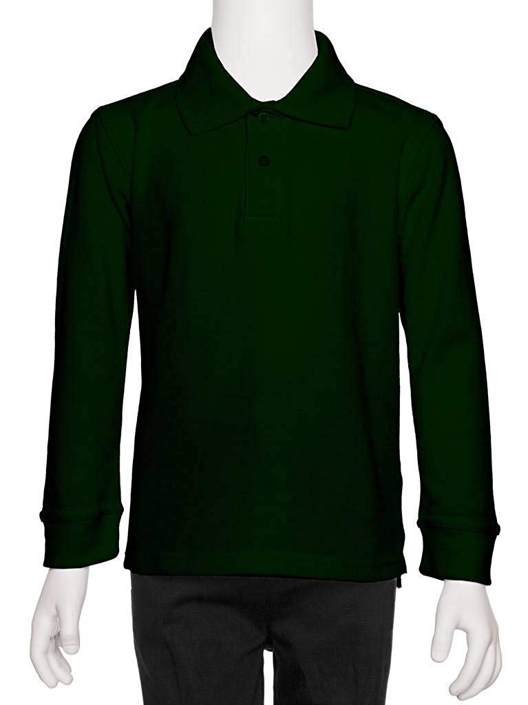 Camisa polo para niños manga larga piqué de AKA - Imagen 16 de 29