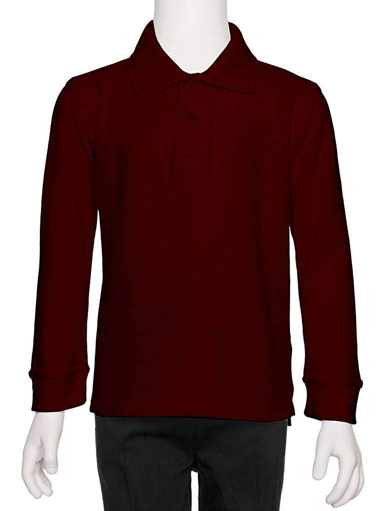 Camisa polo para niños manga larga piqué de AKA - Imagen 15 de 29