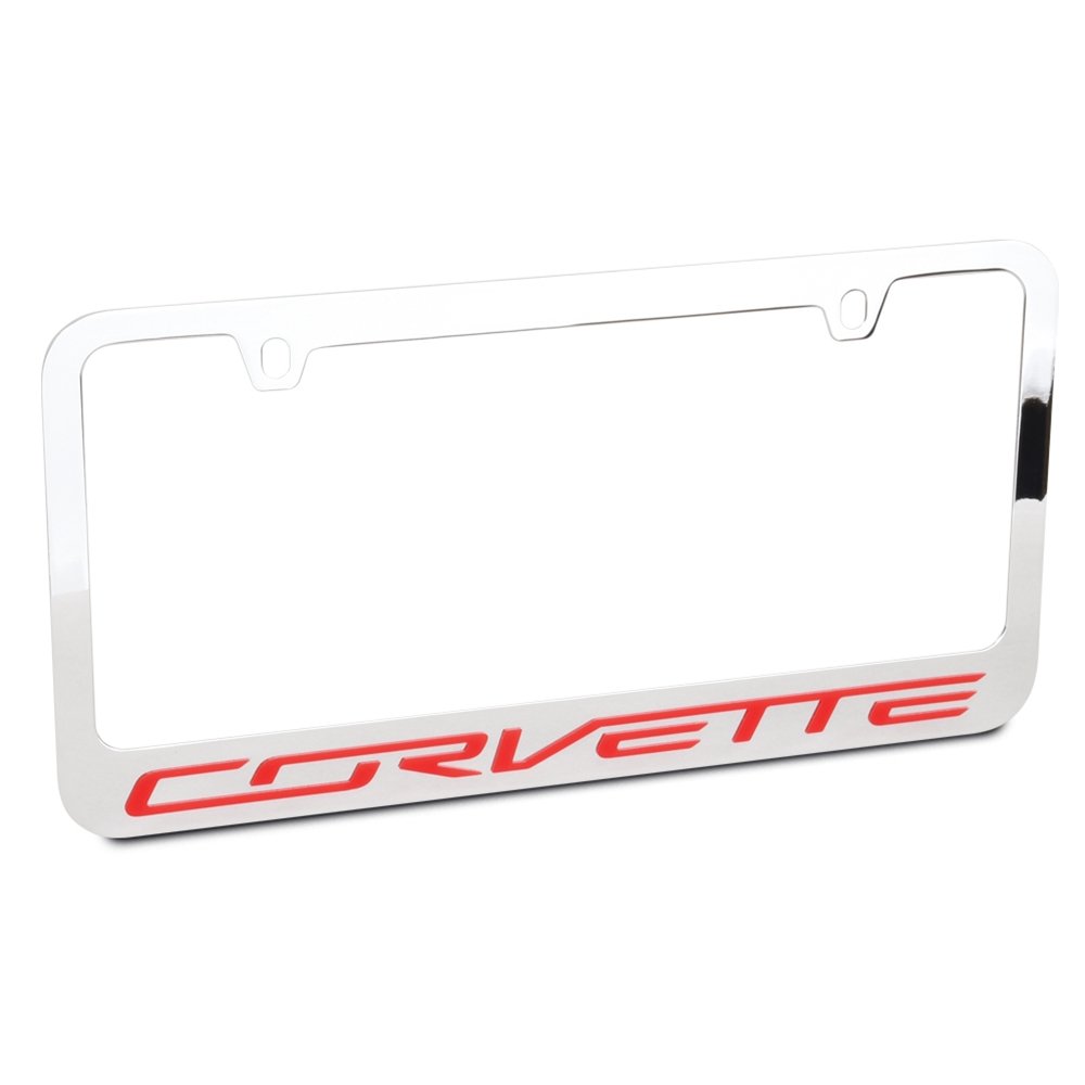 C7 Corvette Script License Plate Frame - Picture 8 of 8