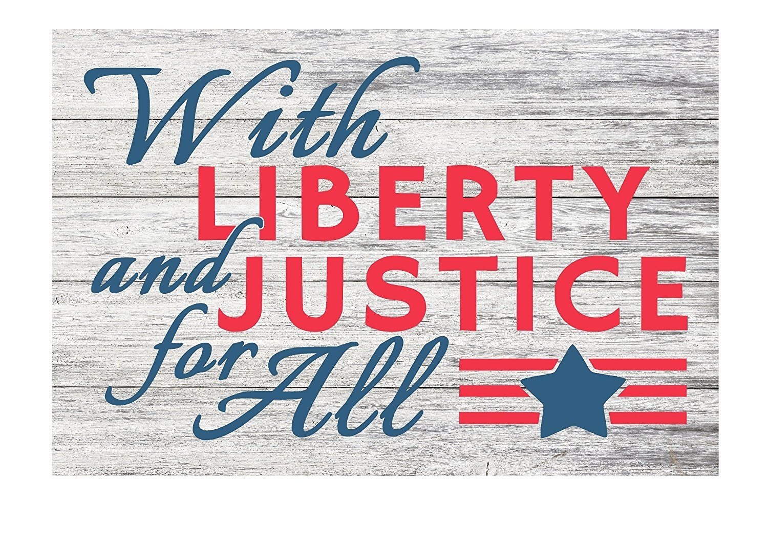 Freedom Patriotic Rustic Metal Sign 12" x 8" - Picture 18 of 20