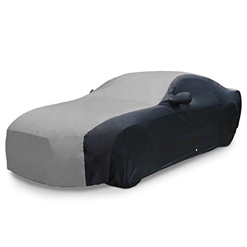 Gray/Black Indoor/Outdoor Protection 2015-2019 Mustang Ultraguard Plus Car Cover 