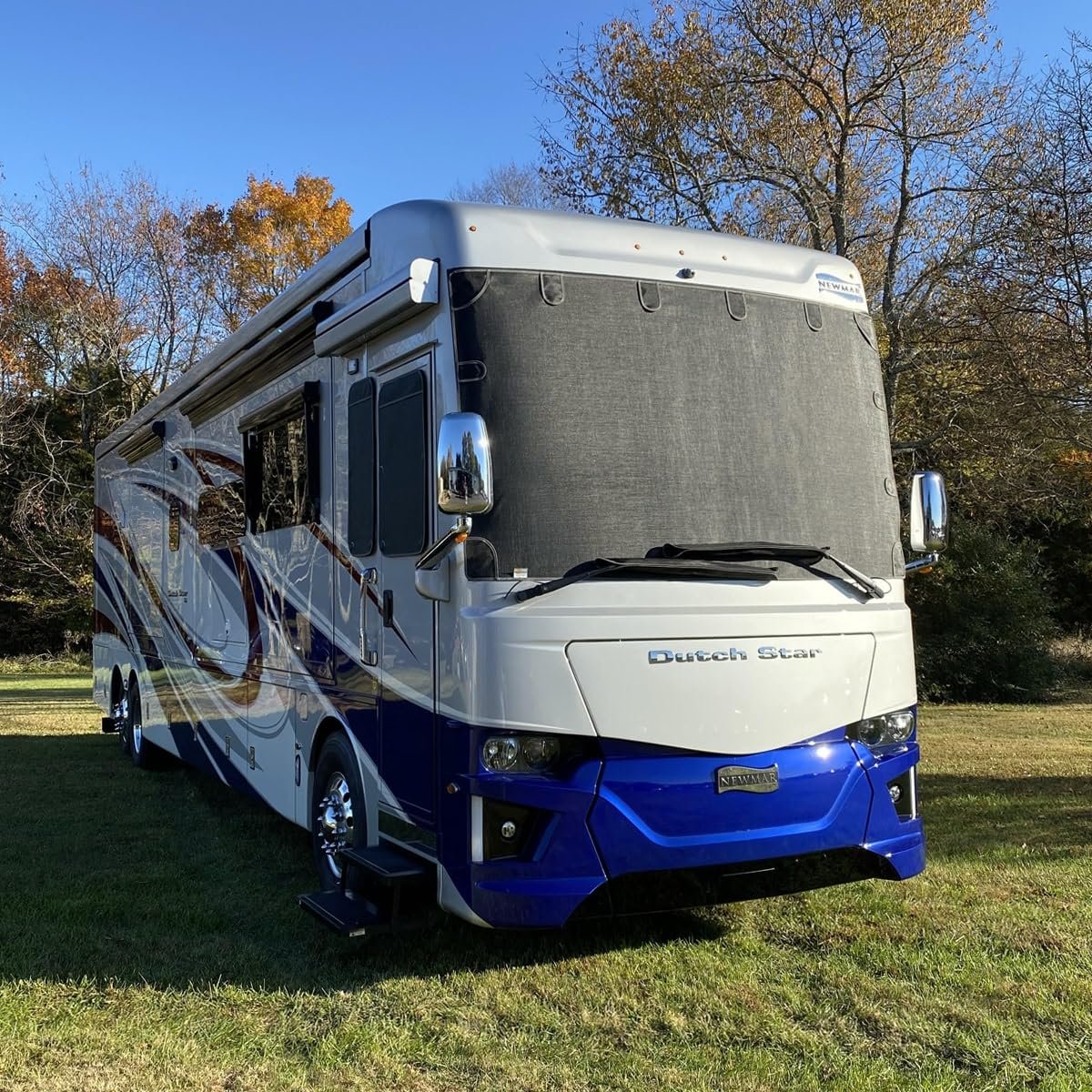 Entegra/Newmar Class A RV/Motorhome Magne Shade Windshield Sunshade - Picture 12 of 12