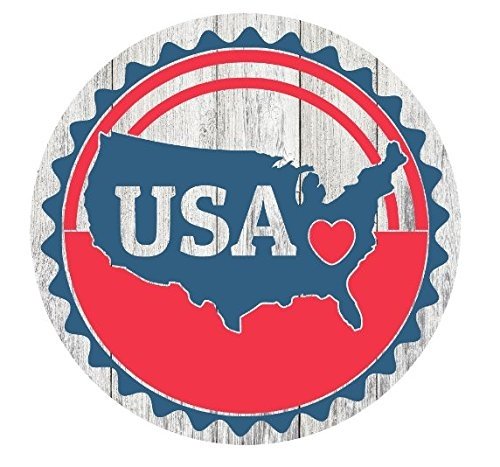 Freedom Patriotic Rustic Metal Sign 12" x 8" - Picture 20 of 20