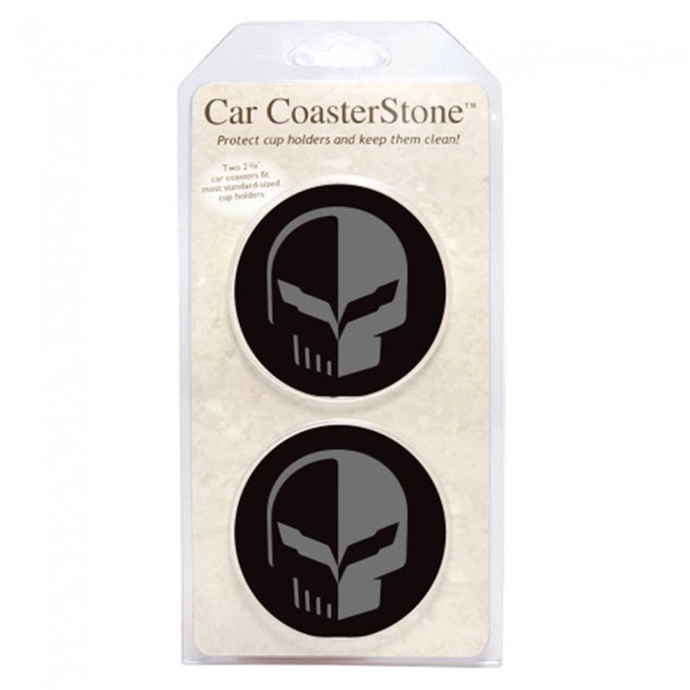 C7 Corvette Cup Holder Coaster Inserts Set of 2