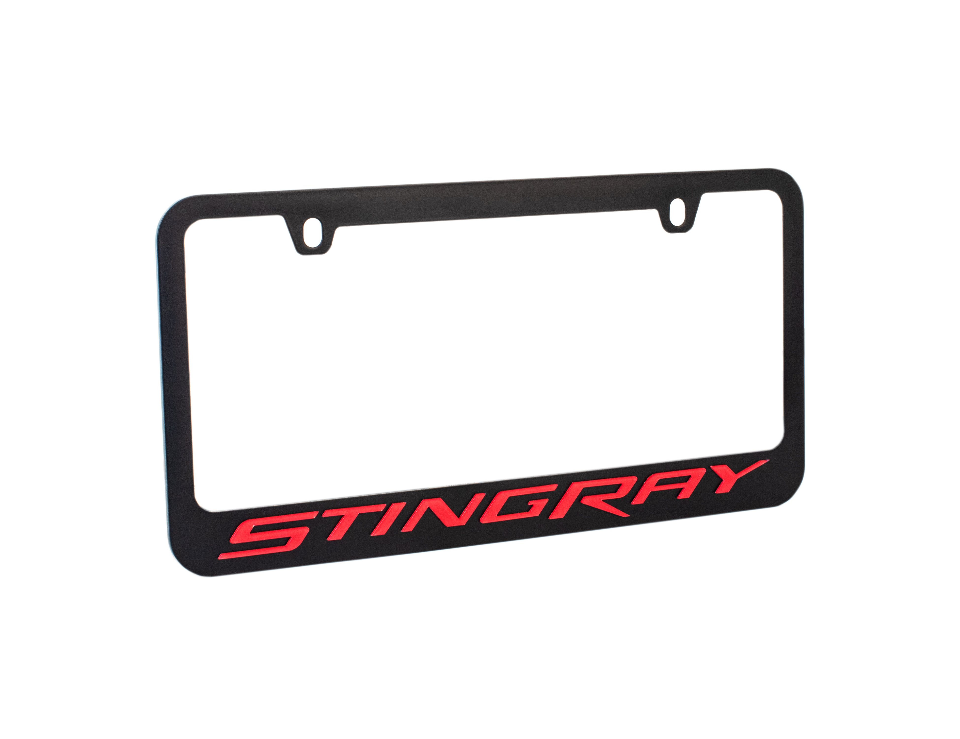 C7 Stingray Script License Plate Frame - Picture 7 of 9