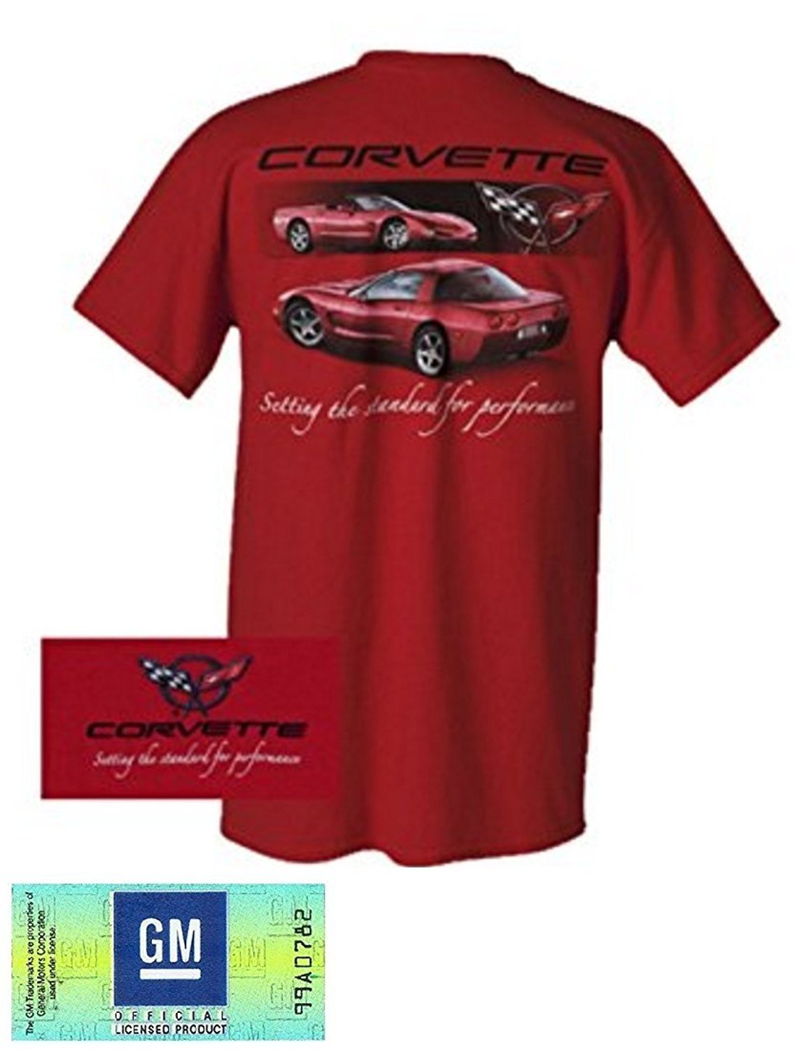 red corvette shirt