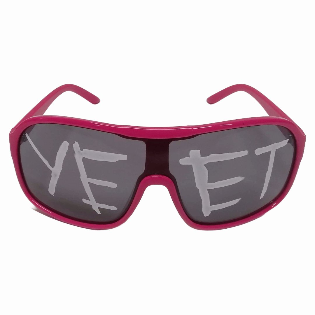 Yeet Adult Sunglasses Sports Shades for Main Event Jey Uso Costume - Picture 14 of 22