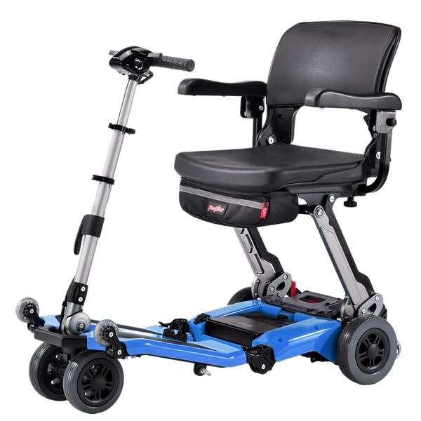 Freerider USA Luggie Super Foldable Scooter, 360 lbs Weight Capacity, 4 mph…