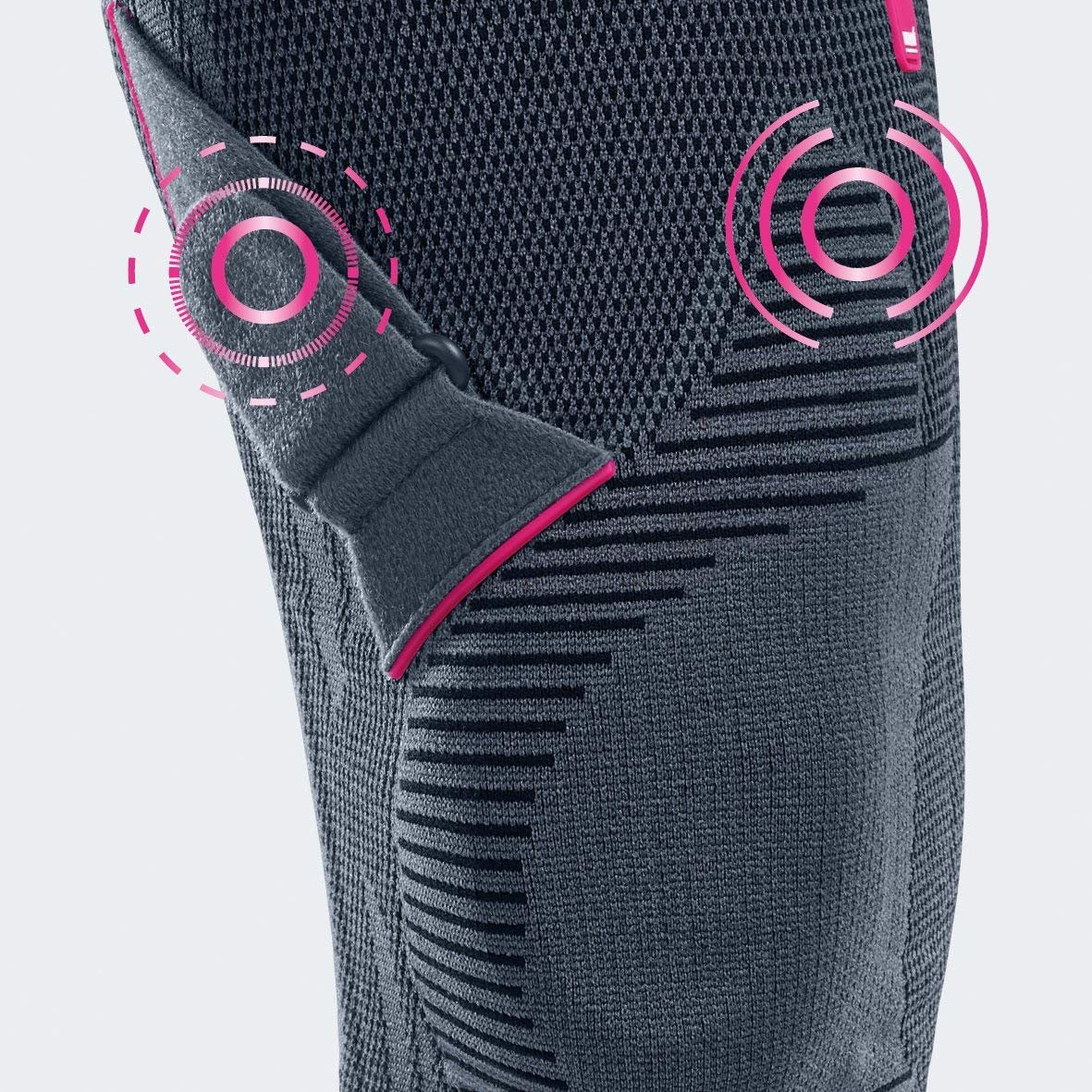 Medi Genumedi PT Kniebandage links (silber) 1 - Bild 3 von 6