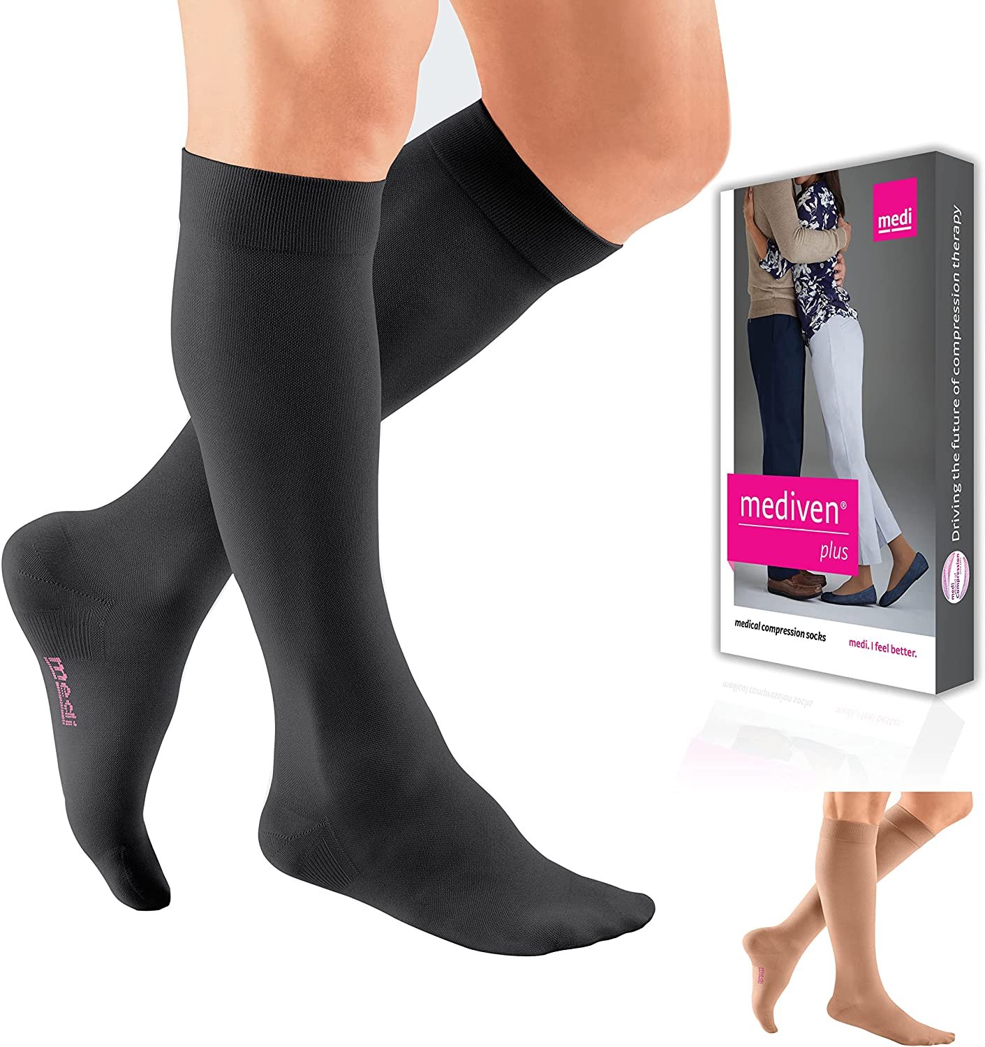mediven Plus for Men & Women, 30-40 mmHg, Calf High Compression Stocking,... - Picture 7 of 7