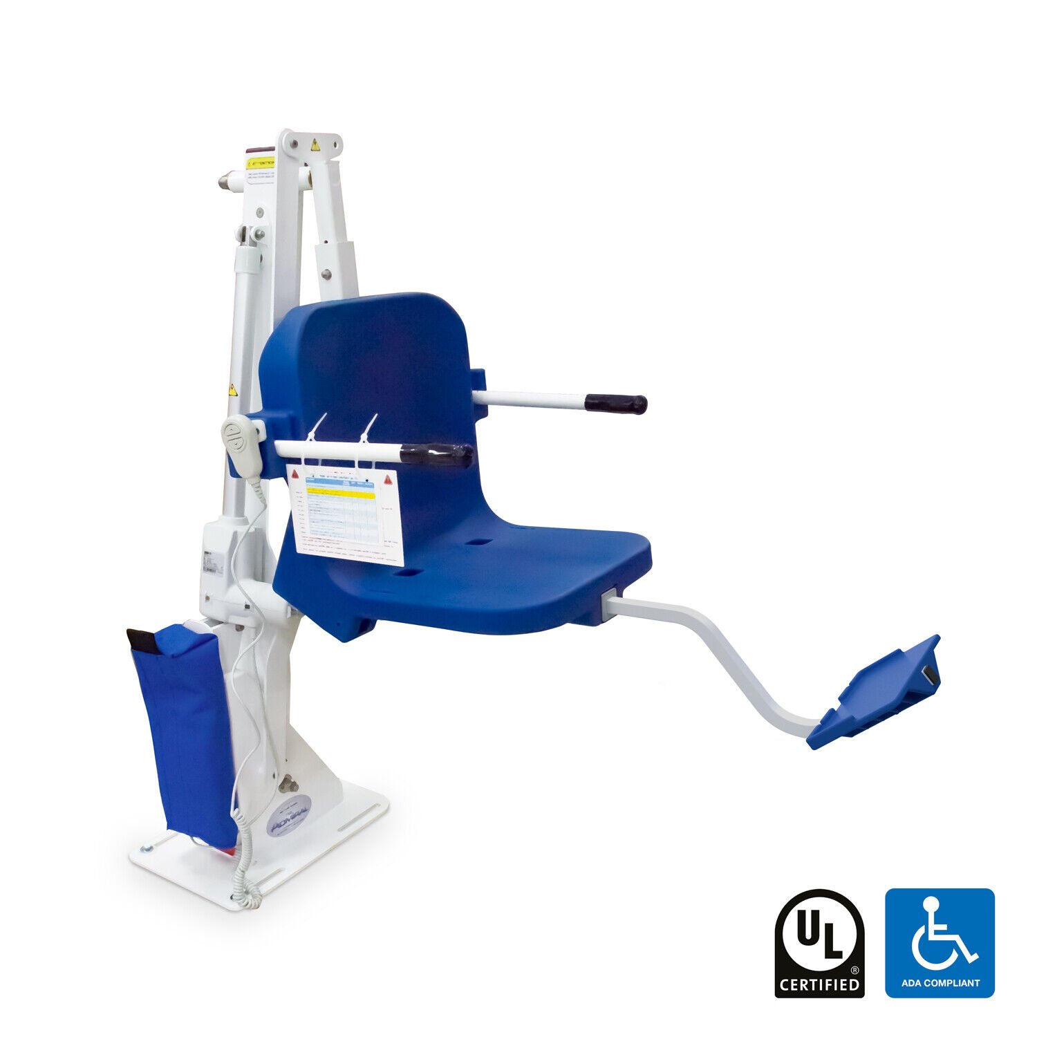 Aqua Creek Admiral Pool Lift Anchor Not included 450lb Capacity - Picture 10 of 12