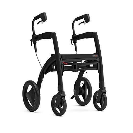 New Rollz Motion 2 Walker and Transport Chair in One Walker Rollator 2-in-1 - Picture 22 of 28