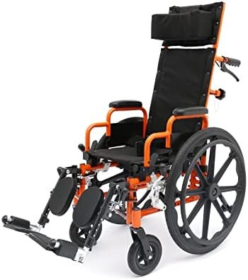 Circle Specialty Ziggo Pro 14" Reclining Manual Wheelchair for Kids, Young... - Picture 4 of 5
