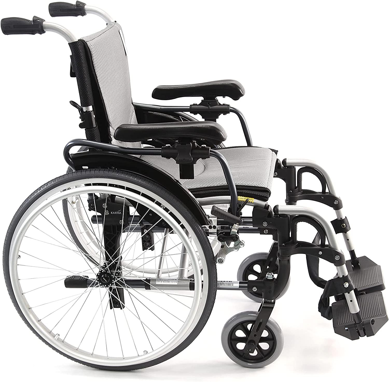 Karman S-Ergo 305 Ultra Lightweight Ergonomic Wheelchair - 18", Red - Picture 12 of 14