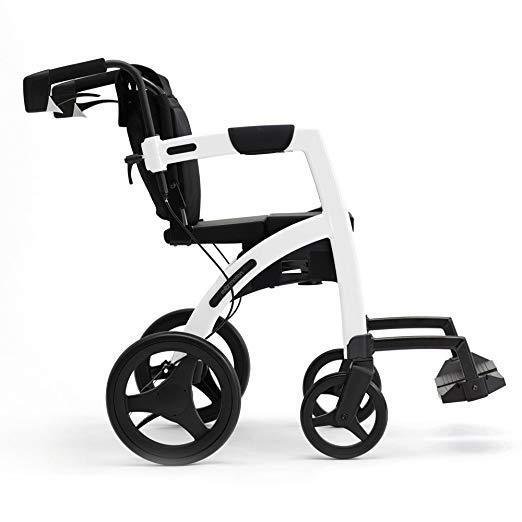 New Rollz Motion 2 Walker and Transport Chair in One Walker Rollator 2-in-1 - Picture 14 of 28