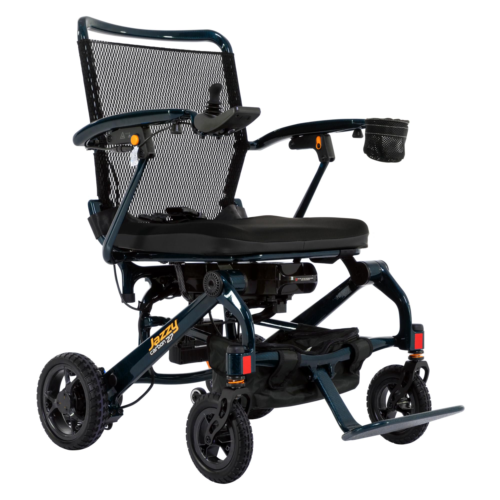 Pride® Mobility Jazzy® Carbon 27 Folding Travel Power Chair – 300 lb. Weight…