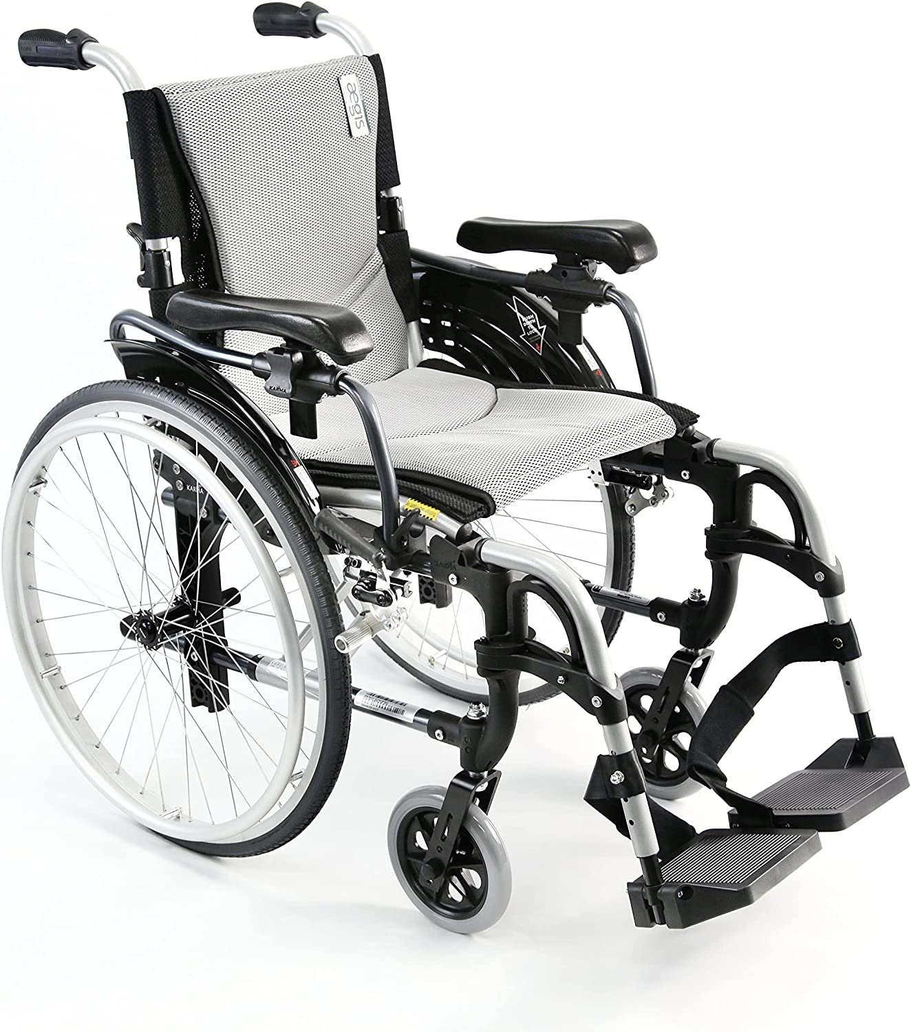 Karman S-Ergo 305 Ultra Lightweight Ergonomic Wheelchair - 18", Red - Picture 11 of 14