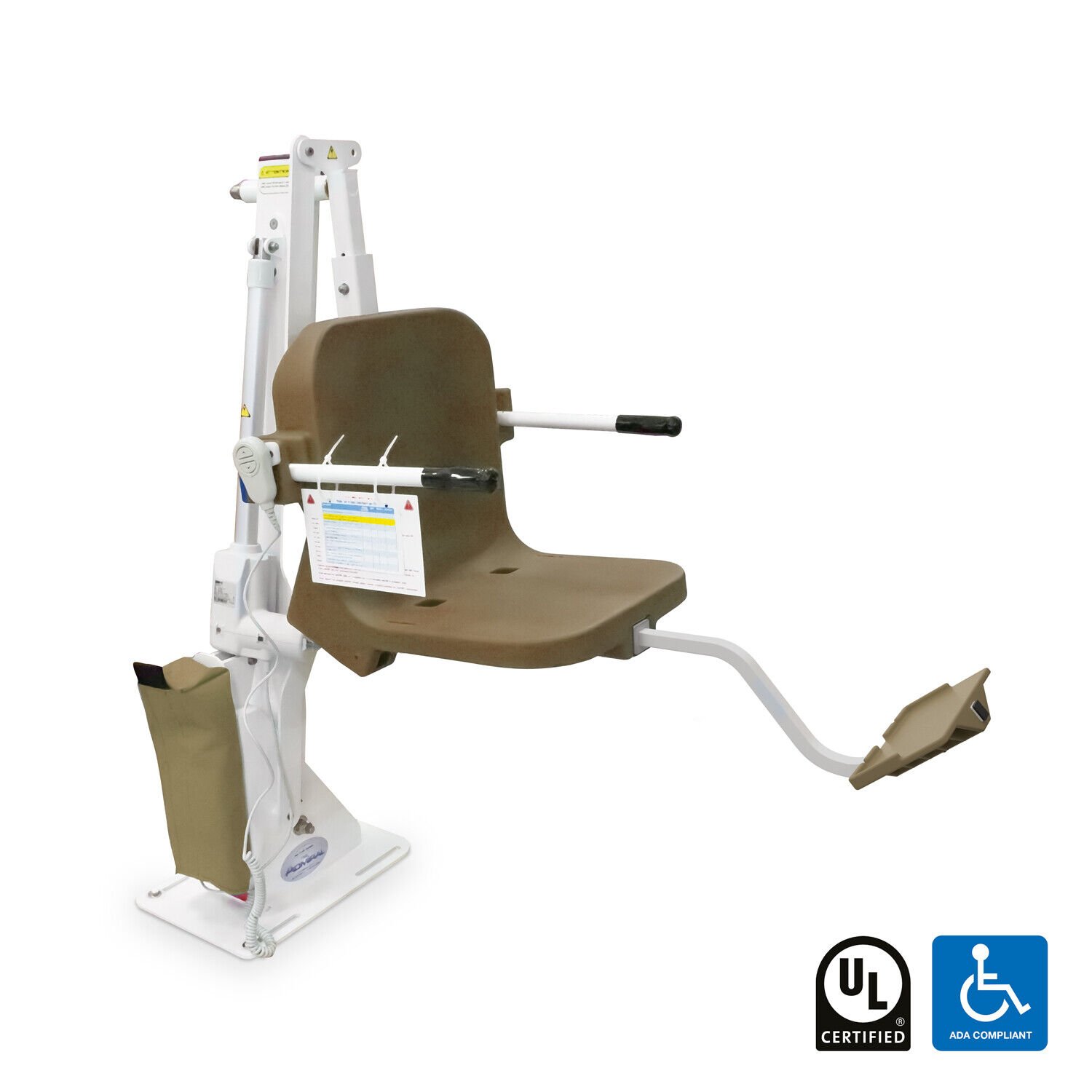 Aqua Creek Admiral Pool Lift Anchor Not included 450lb Capacity - Picture 11 of 12