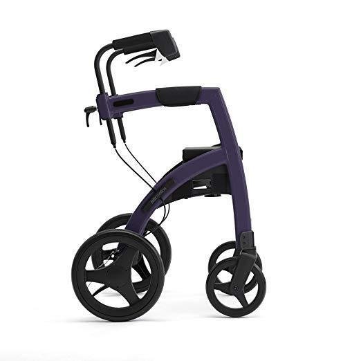 New Rollz Motion 2 Walker and Transport Chair in One Walker Rollator 2-in-1 - Picture 25 of 28