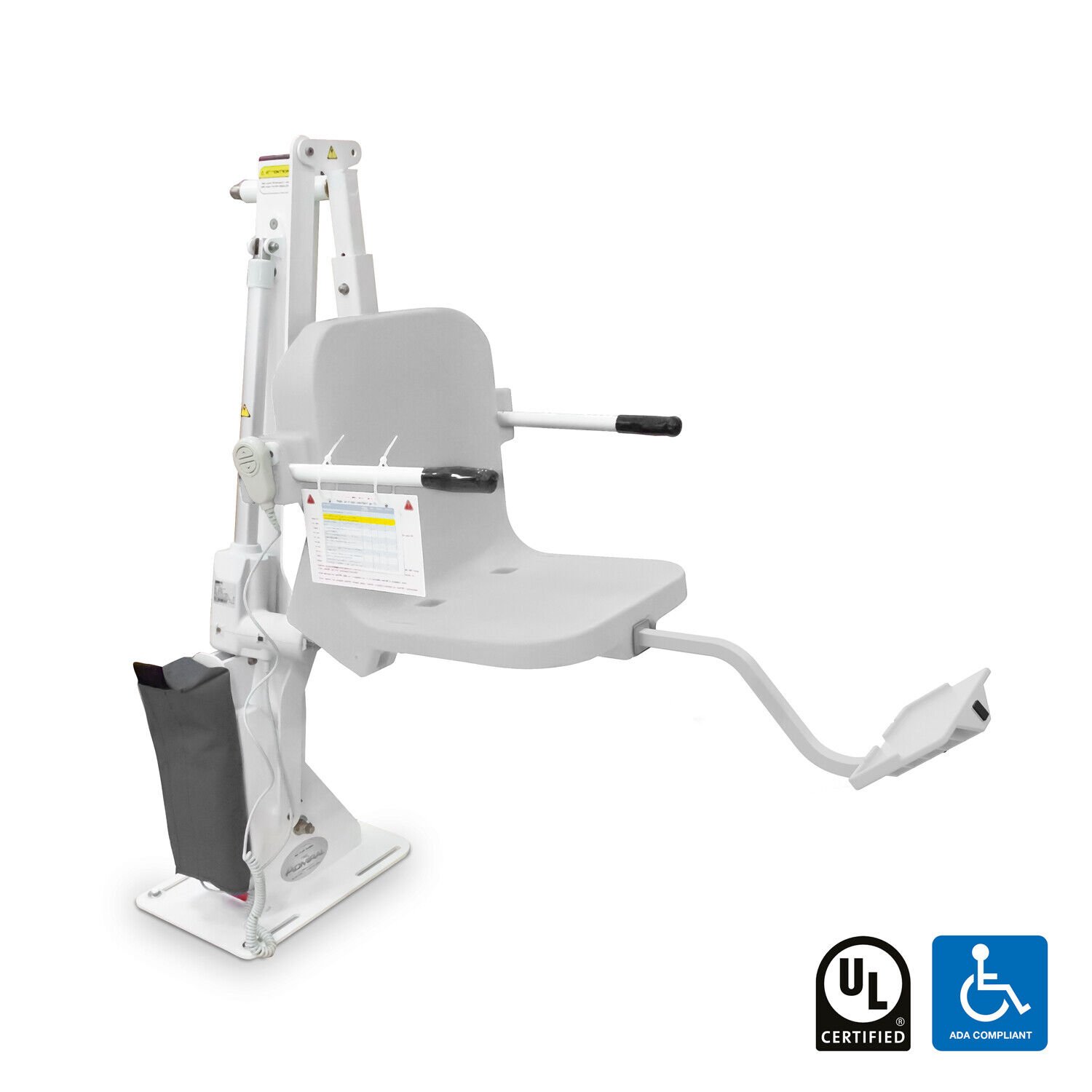 Aqua Creek Admiral Pool Lift Anchor Not included 450lb Capacity - Picture 12 of 12